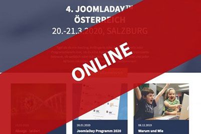 Online-JoomlaDay Samstag 21.3.