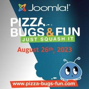 Pizza, Bugs and Fun mit und für Joomla