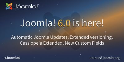 Joomla! 6.0 is here!