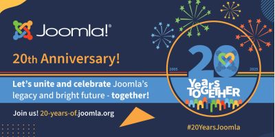 20th Anniversary Joomla