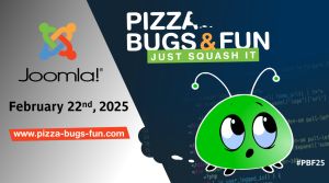 Pizza, Bugs and Fun mit und für Joomla