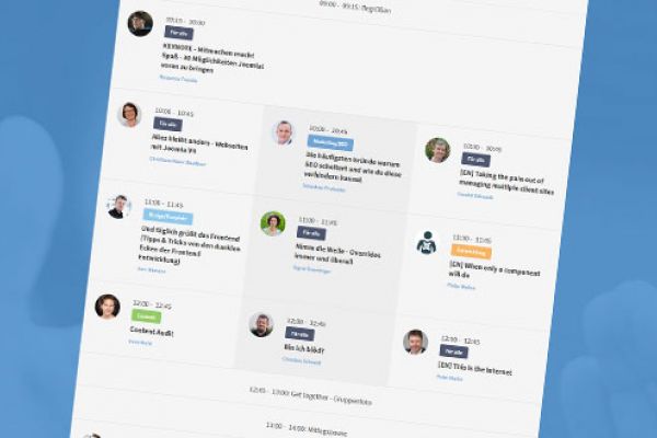 JoomlaDay Programm